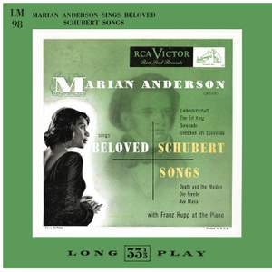 Marian Anderson Sings Schubert & Schumann Songs