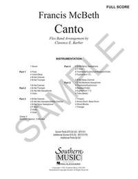 W. Francis Mcbeth: Canto