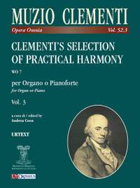 Clementi, M: Clementi's Selection of Practical Harmony Volume 3 WO 7 Volume 3
