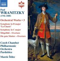 Paul Wranitzky: Orchestral Works, Vol. 3