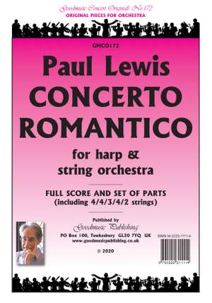 Paul Lewis: Concerto Romantico for harp and strings