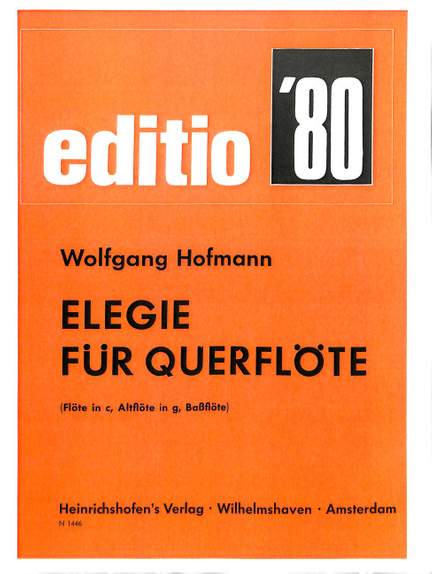 Hofmann: Elegie