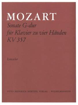 Wolfgang Amadeus Mozart: Sonate G Kv357