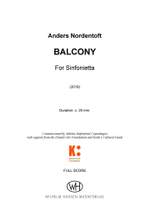 Anders Nordentoft: Balcony (2020) Product Image