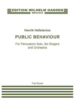 Henrik Hellstenius: Public Behaviour