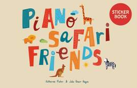 Piano Safari Friends Sticker Book