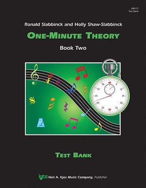 Slabbinck, H: One-Minute Theory Bk.2 (test bank)