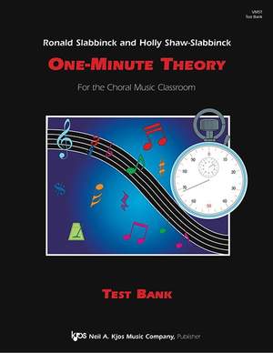 Slabbinck, H: One-Minute Theory Bk.1 (test bank)