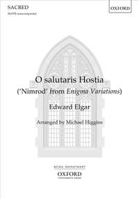 Elgar: O salutaris Hostia (SSATB Choir)