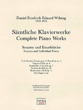 Daniel Friedrich Eduard Wilsing: Sämtliche Klavierwerke