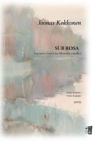 Joonas Kokkonen_Eeva-Liisa Manner: Sub rosa