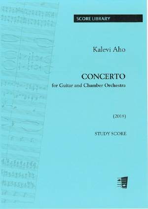 Kalevi Aho_0: Concerto for guitar and chamber orchestra