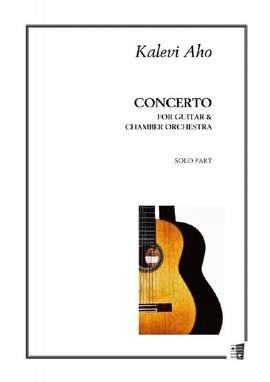 Kalevi Aho_0: Concerto for guitar and chamber orchestra