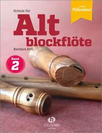 Barbara Ertl: Schule für Altblockflöte Band 2