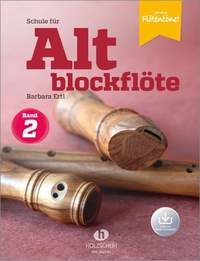 Barbara Ertl: Schule für Altblockflöte Band 2