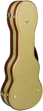 TGI Tenor Ukulele Tweed Wooden Case Product Image