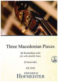 Pohlit, H: Three Macedonian Pieces