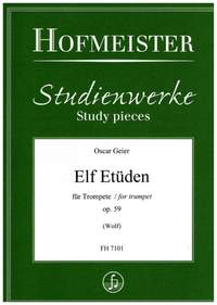 Geier, O: Elf Etüden op. 59 op. 59