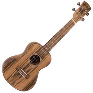 Laka Walnut Series Ukulele & Carry Bag - Concert