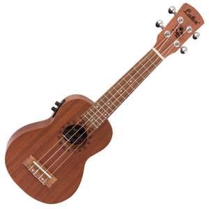 Laka Mahogany Series Electro-Acoustic Ukulele & Carry Bag - Soprano