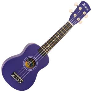 Laka Rainbow Series Soprano Ukulele & Carry Bag - Indigo