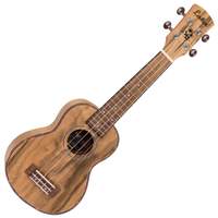 Laka Walnut Series Ukulele & Carry Bag - Soprano