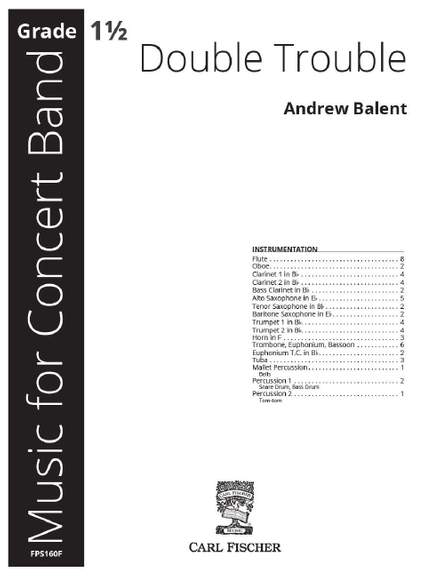 Andrew Balent: Double Trouble