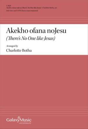Charlotte Botha: Akekho ofana noJesu