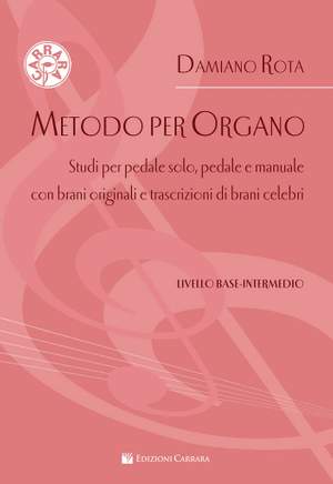 Damiano Rota: Metodo Per Organo Studi