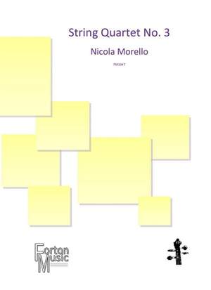 Nicola Morello: String Quartet No. 3