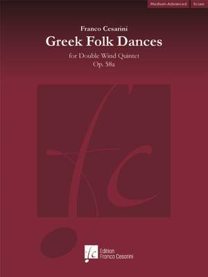 Franco Cesarini: Greek Folk Dances Op. 58a