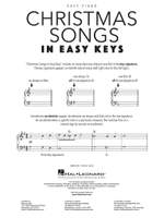 Christmas Songs - In Easy Keys Product Image