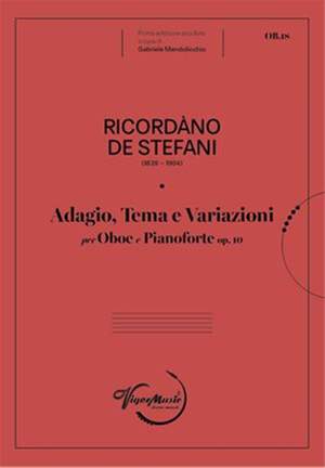 Ricordano de Stefani: Adagio, Tema e Variazioni