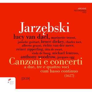 Jarzebski: Canzoni E Concerti A Due, Tre E Quattro Voci Cum