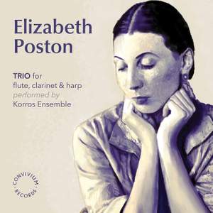Poston: Trio for Flute, Clarinet & Harp