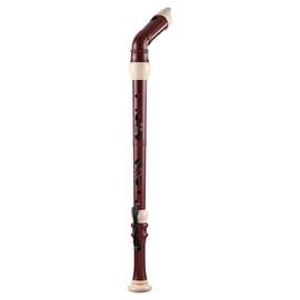 Recorder Workshop 604BWG simulated rosewood and ivory bass recorder