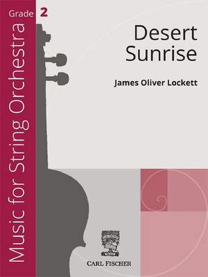 Lockett, J O: Desert Sunrise