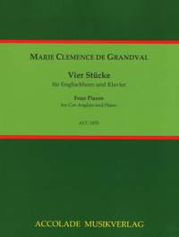 Marie-Clemence de Grandval: 4 Stücke