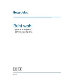 Betsy Jolas: Ruht wohl