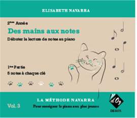 Elisabeth Navarra: La méthode sensorielle, des mains aux notes