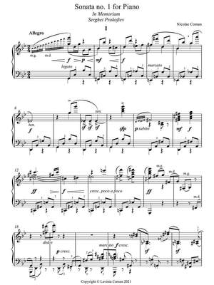 Coman, Nicolae: Collected Works IV: The Piano Sonatas / Sonatele pentru pian