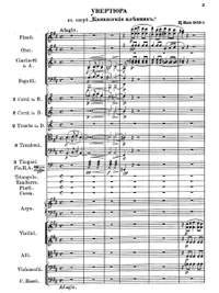 Cui, Cesar: Prisoner of the Caucasus overture