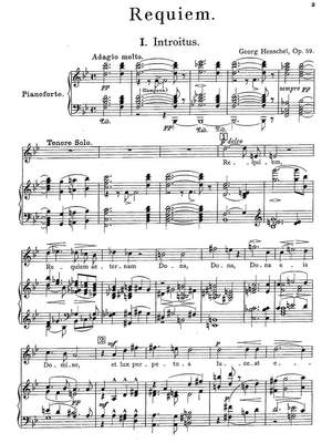 Henschel, George: Requiem in B flat Minor op.59