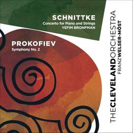 Schnittke: Concerto For Piano and Strings & Prokofiev: Symphony No. 2