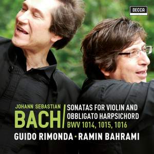 Sonatas for Violin and Harpsichord BWV 1014, 1015, 1016