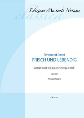 Ferdinand David: Frisch Und Lebendig