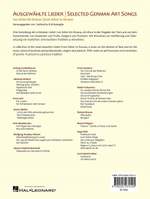 Selected German Art Songs from Zelter to Strauss (Medium/Low Voice) Product Image