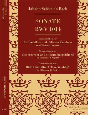 Johann Sebastian Bach: Sonate BWV 1014