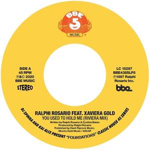 Dj Spinna & Kai Alce Present: 'foundations' - Classic House 45 Series Part 5: Ralphi Rosario Ft Xaviera Gold - You Used To Hold Me