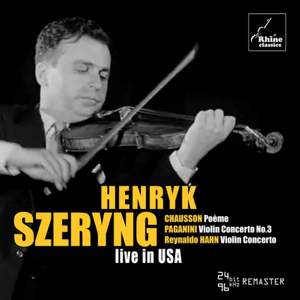 Henryk Szeryng - Live in USA